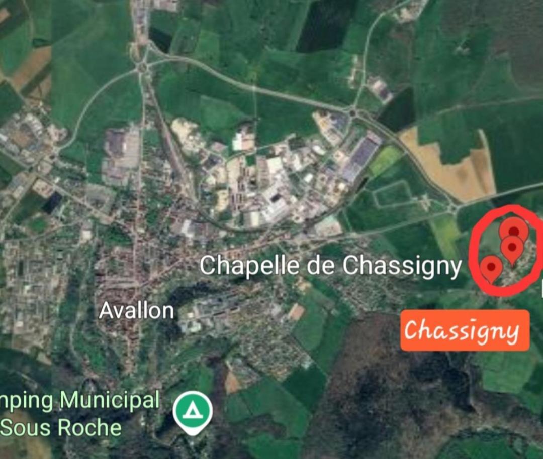 Gite De Chassigny Avallon Eksteriør billede